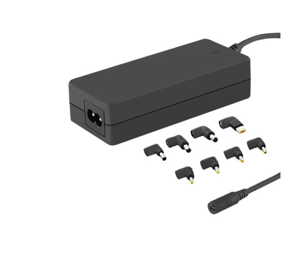 QOLTEC Uniwersalny automatyczny zasilacz, 65W, 8 wtyczek 50011 - 256274 - zdjęcie
